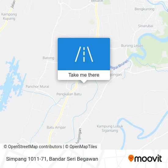 Simpang 1011-71 map