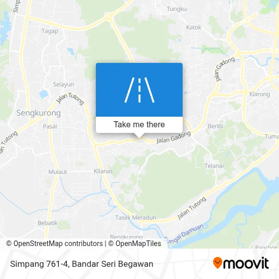Simpang 761-4 map