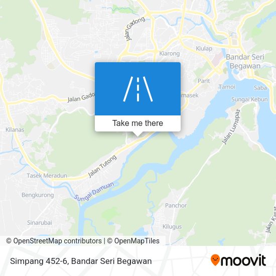 Simpang 452-6 map