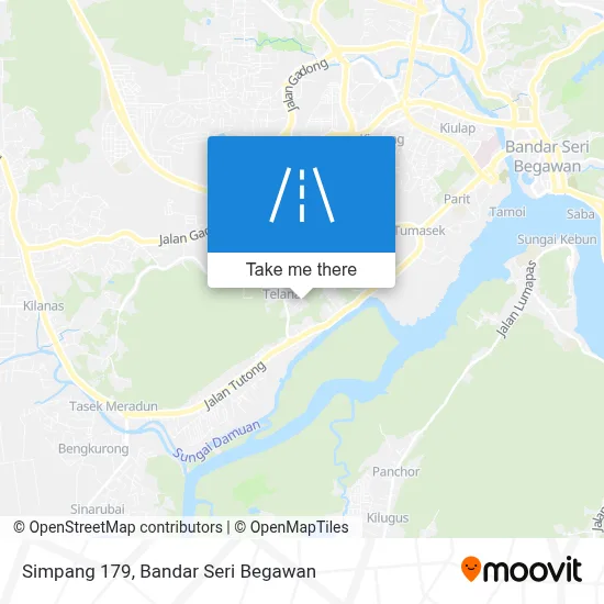 Simpang 179 map