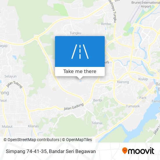 Simpang 74-41-35 map