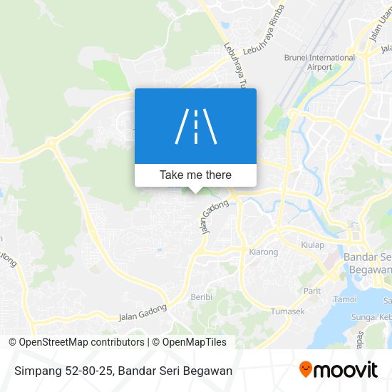 Simpang 52-80-25 map