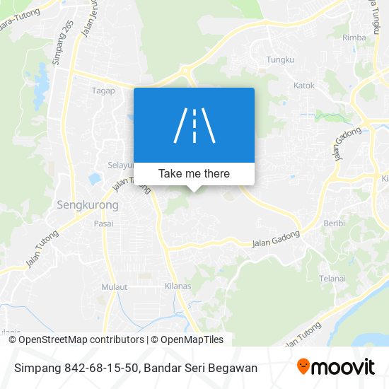 Simpang 842-68-15-50 map