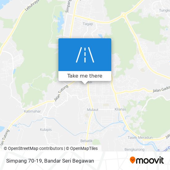 Simpang 70-19 map