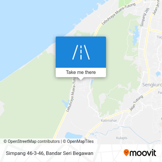 Simpang 46-3-46 map