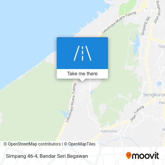 Simpang 46-4 map