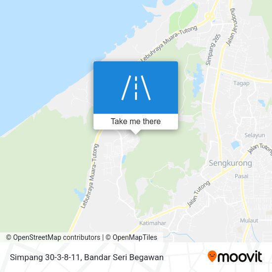 Simpang 30-3-8-11 map