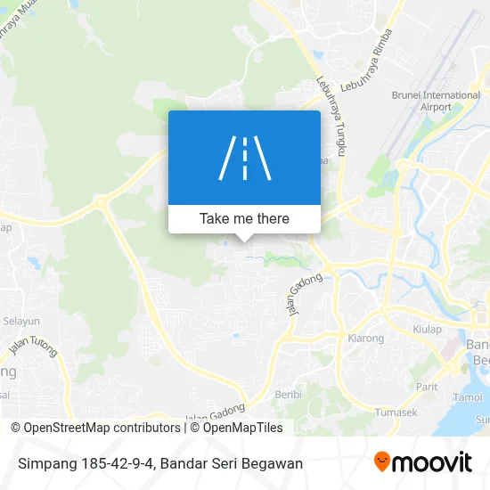 Simpang 185-42-9-4 map