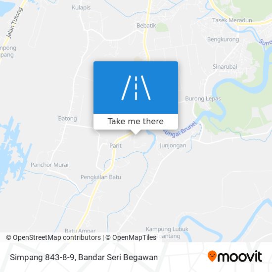 Simpang 843-8-9 map