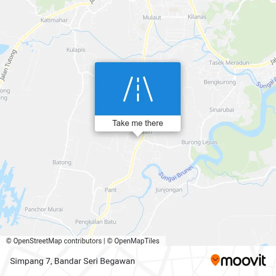 Simpang 7 map