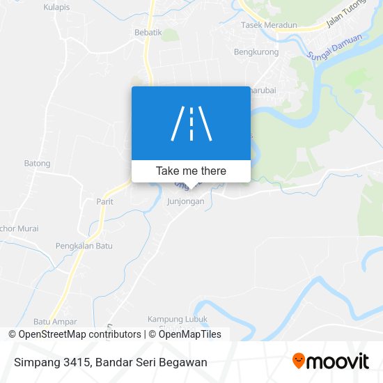 Simpang 3415 map