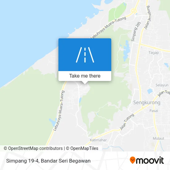Simpang 19-4 map