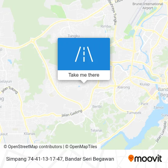Simpang 74-41-13-17-47 map