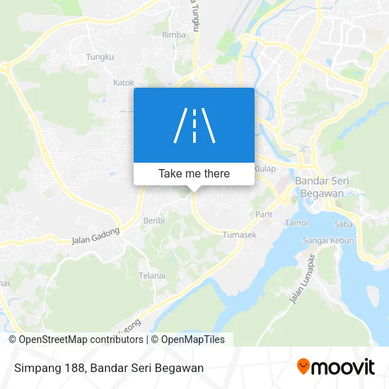 Simpang 188 map