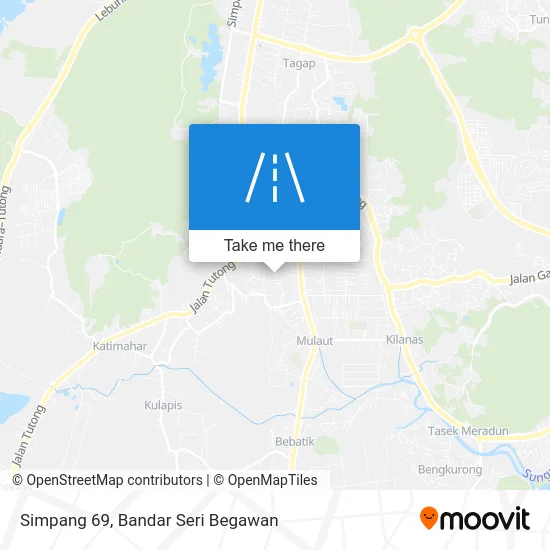 Simpang 69 map