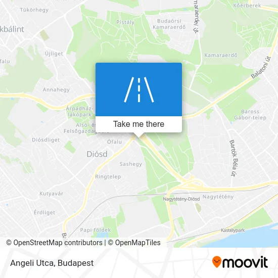 Angeli Utca map