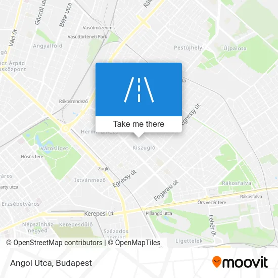 Angol Utca map