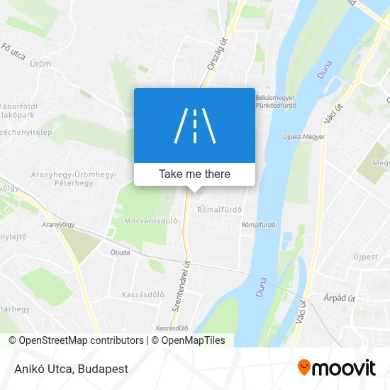 Anikó Utca map