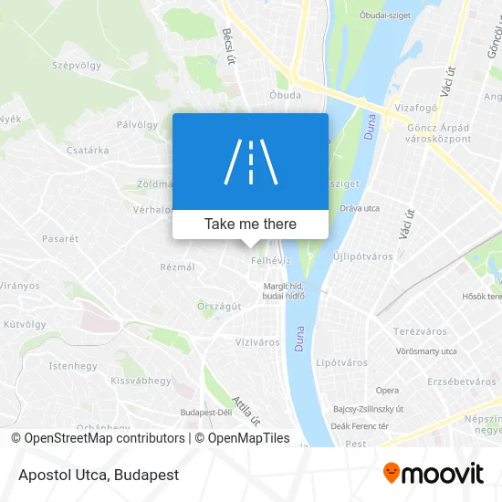 Apostol Utca map