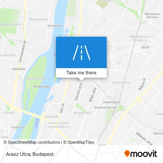 Arasz Utca map