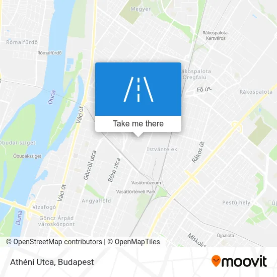Athéni Utca map