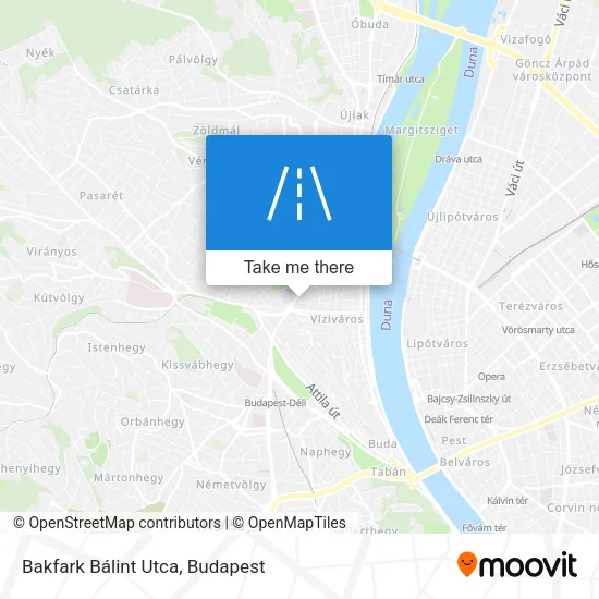 Bakfark Bálint Utca map