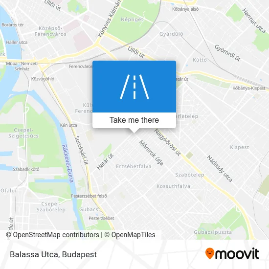 Balassa Utca map