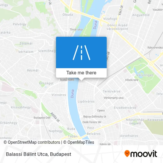 Balassi Bálint Utca map