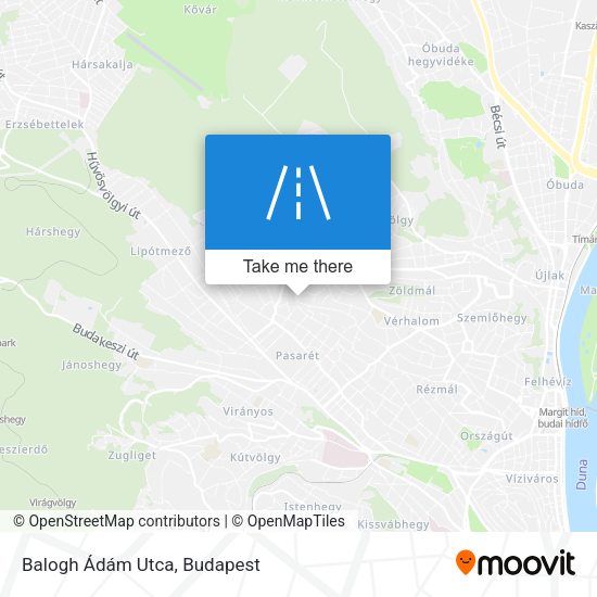 Balogh Ádám Utca map