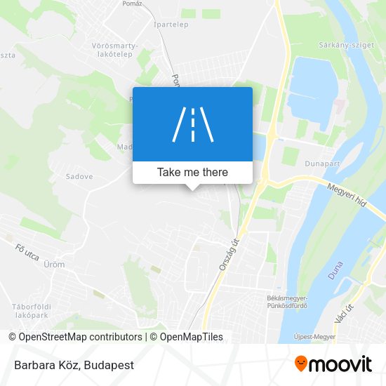 Barbara Köz map