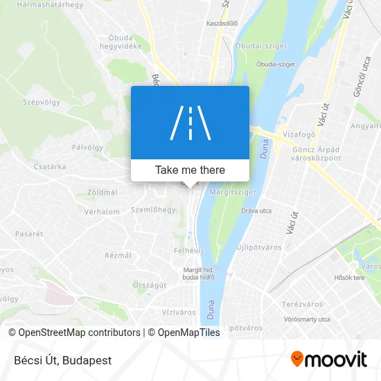 Bécsi Út map