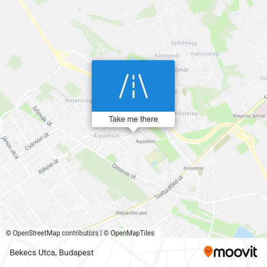 Bekecs Utca map