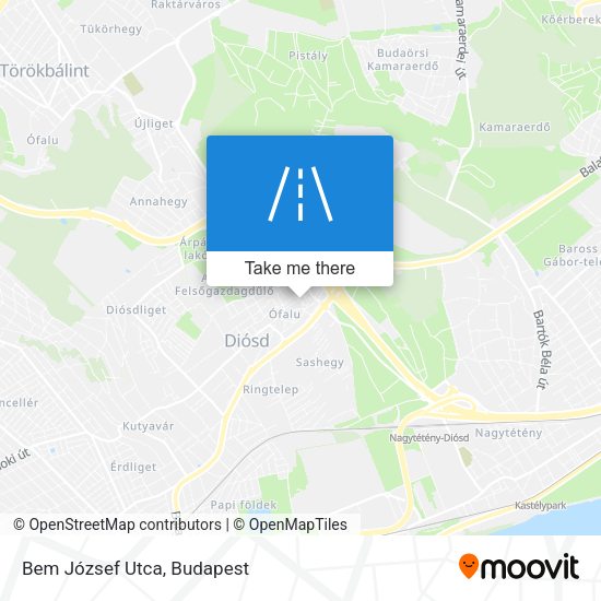 Bem József Utca map