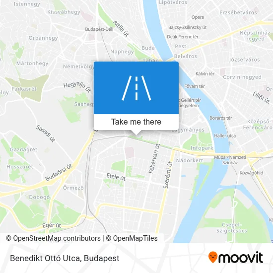 Benedikt Ottó Utca map