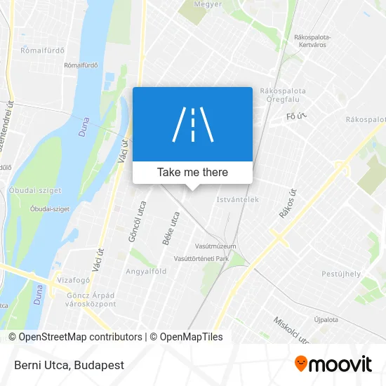Berni Utca map