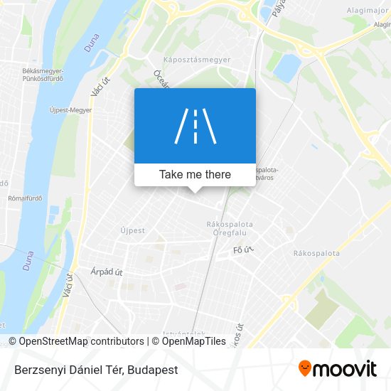 Berzsenyi Dániel Tér map