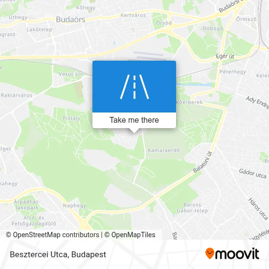 Besztercei Utca map