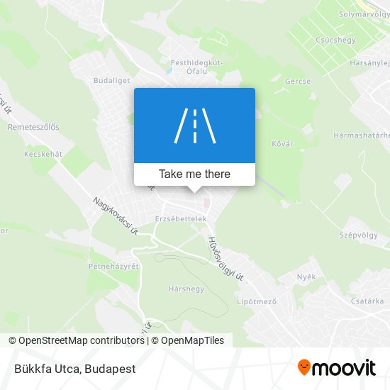 Bükkfa Utca map