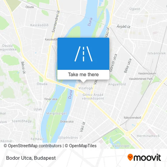 Bodor Utca map