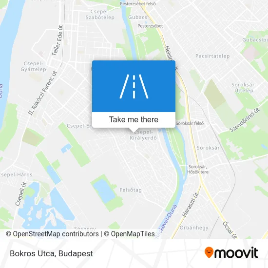 Bokros Utca map