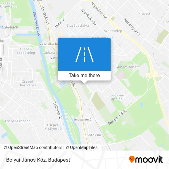 Bolyai János Köz map