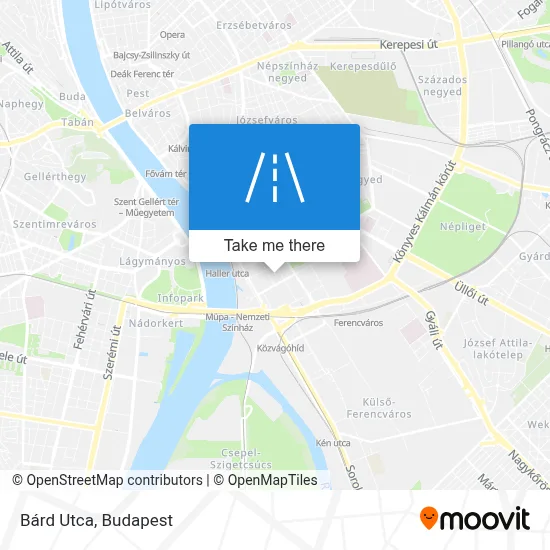 Bárd Utca map