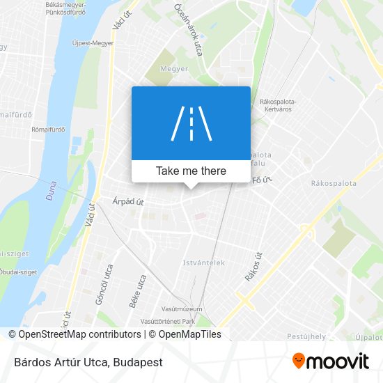 Bárdos Artúr Utca map