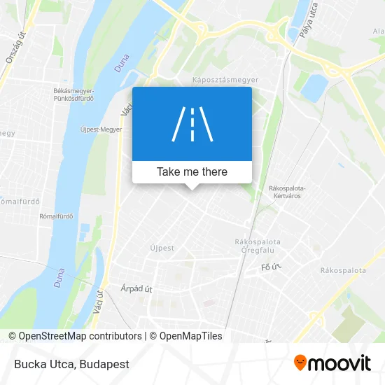 Bucka Utca map