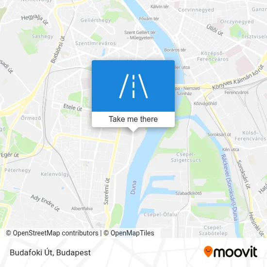 Budafoki Út map