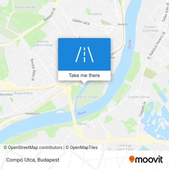 Compó Utca map