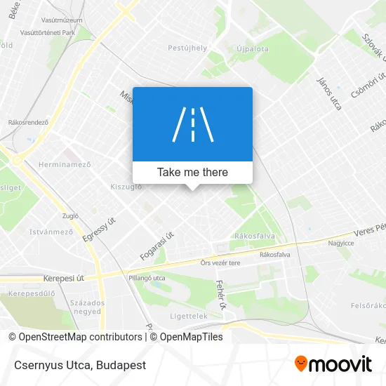 Csernyus Utca map