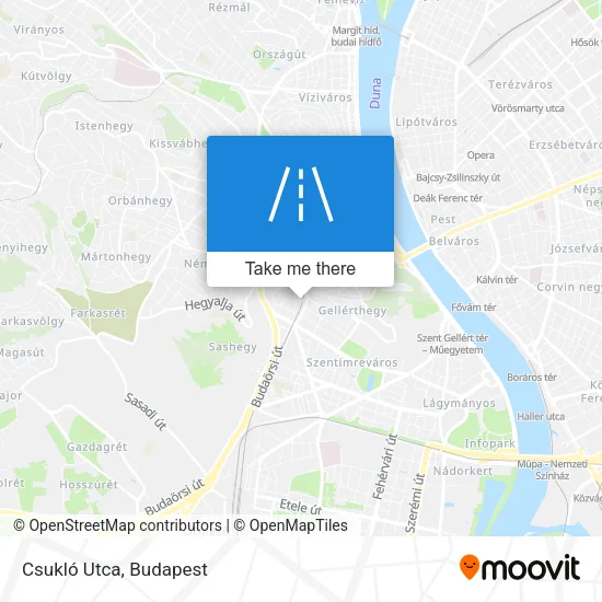 Csukló Utca map