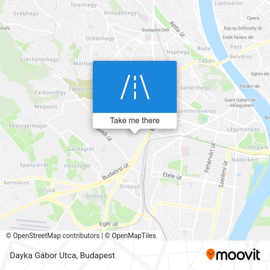 Dayka Gábor Utca map