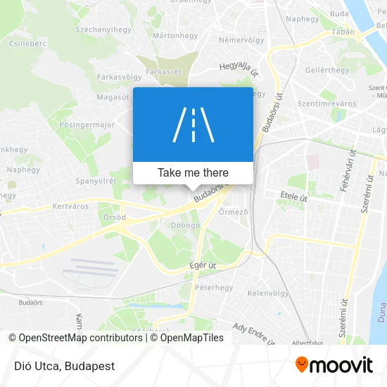 Dió Utca map